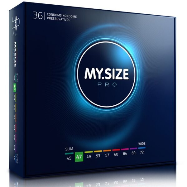 MY SIZE - PRO PRESERVATIVOS 47 MM 36 UNIDADES - Imagen 2