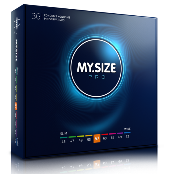 MY SIZE - PRO PRESERVATIVOS 57 MM 36 UNIDADES - Imagen 2