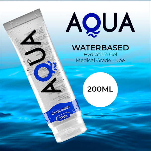 AQUA QUALITY - LUBRICANTE BASE DE AGUA 200 ML - Imagen 2