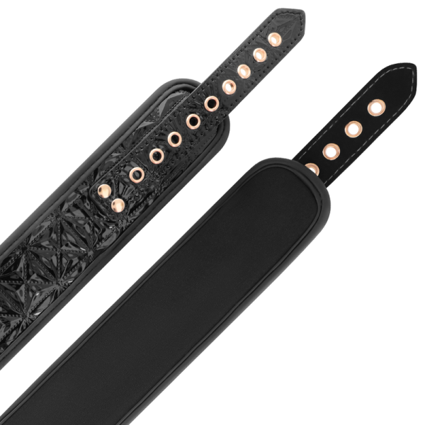 BLACK EDITION COLLAR CON CADENAS Y PINZAS PEZONES CON FORRO DE NEOPRENO - Imagen 2