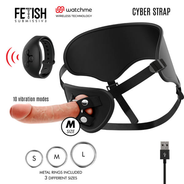ARNES CON DILDO CONTROL REMOTO TECNOLOGIA WATCHME M