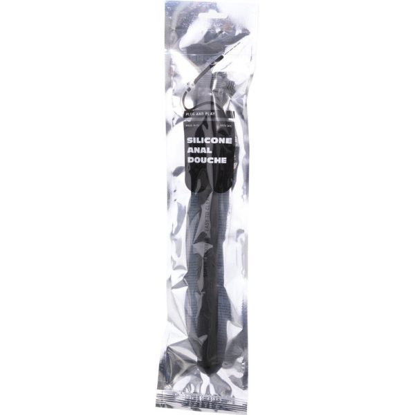 ALL BLACK - DUCHA ANAL SILICONA 27 CM - Imagen 2
