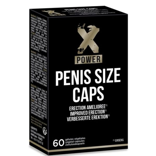 XPOWER - PENIS SIZE CAPS MEJORA DE LA ERECCIÓN 60 CAP - Imagen 2