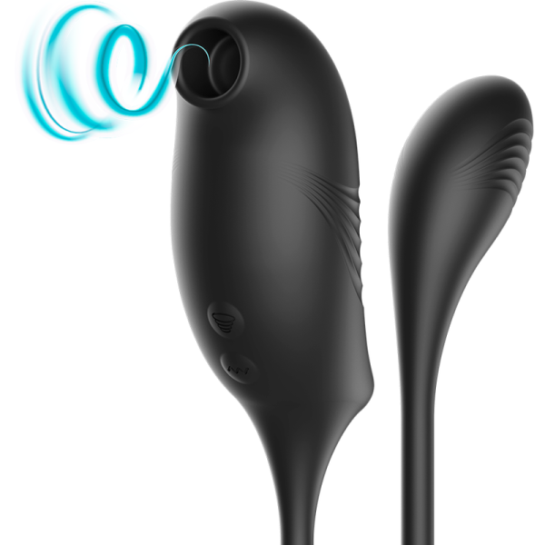 ESTIMULADOR CON SUCCIONADOR MAGIC CLITORIS Y VIBRACION - Imagen 2