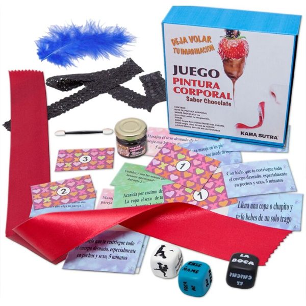 DIABLO PICANTE - JUEGO DE DADOS CON PINTURA CORPORAL - Imagen 2