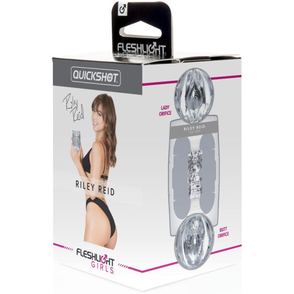 Quickshot Riley Reid – Estimulación Realista y Compacta con Textura Exclusiva - Imagen 2