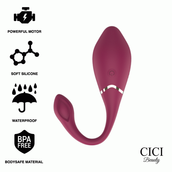 PREMIUM SILICONE EGG VIBRATOR REMOTE CONTROL - Imagen 2