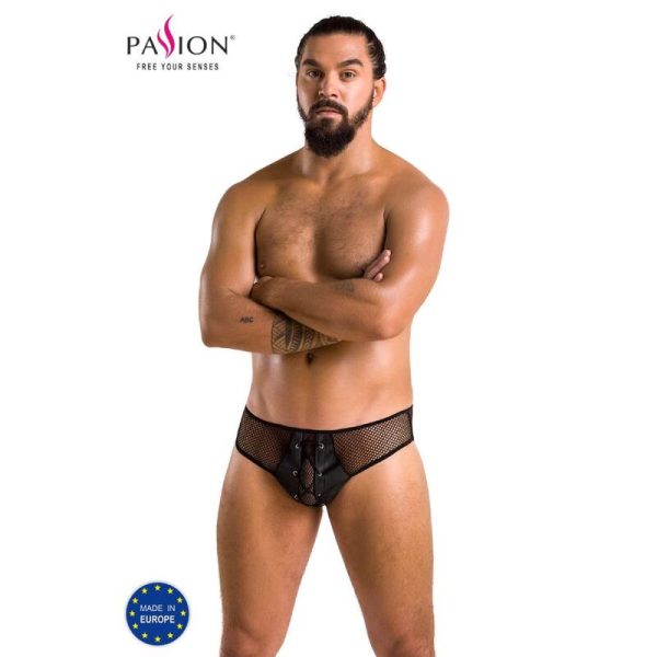 PASSION - 035 SLIP RICHARD NEGRO S/M - Imagen 2