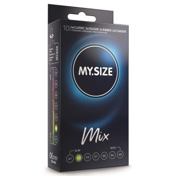 MY SIZE - MIX PRESERVATIVOS 49 MM 10 UNIDADES - Imagen 2