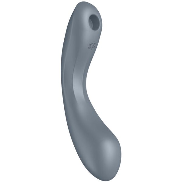SATISFYER - CURVE TRINITY 1 AIR PULSE VIBRATION ROJO - Imagen 2