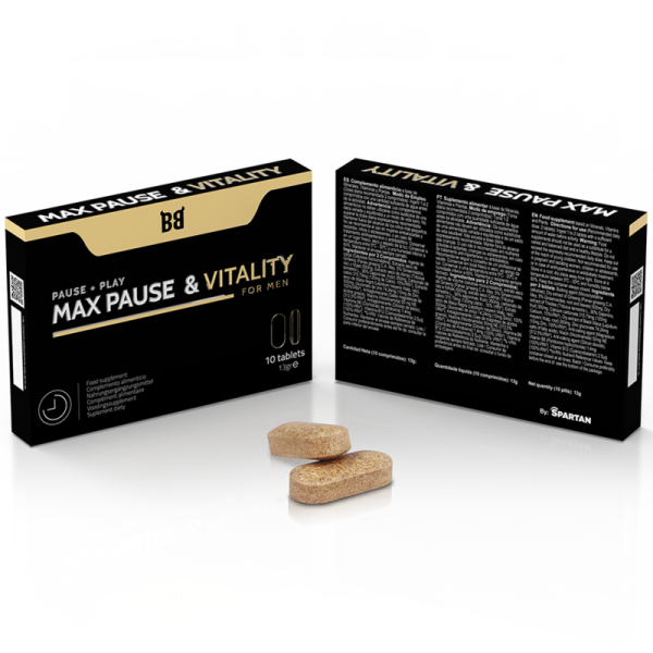 BLACK BULL - MAX PAUSE & VITALITY RETARDANTE PARA HOMBRE 10 CÁPSULAS - Imagen 2