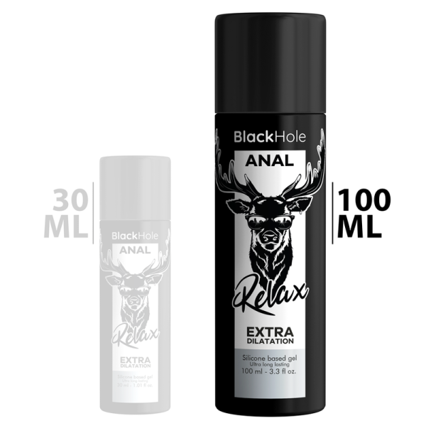 BLACK HOLE - BASE SILICONA CONCENTRADA DILATACION ANAL 100 ML - Imagen 2