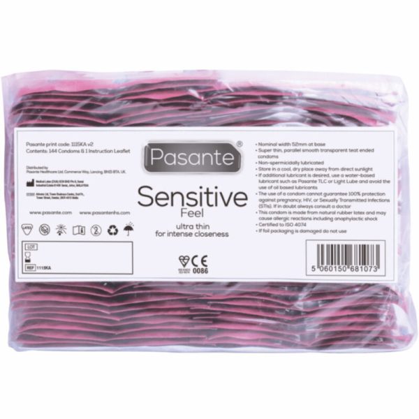 PASANTE - PRESERVATIVO SENSITIVE BOLSA 144 UNIDADES - Imagen 2