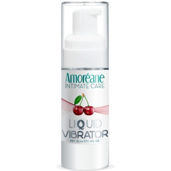AMOREANE - LIQUIDO VIBRADOR CEREZA 30 ML - Imagen 2