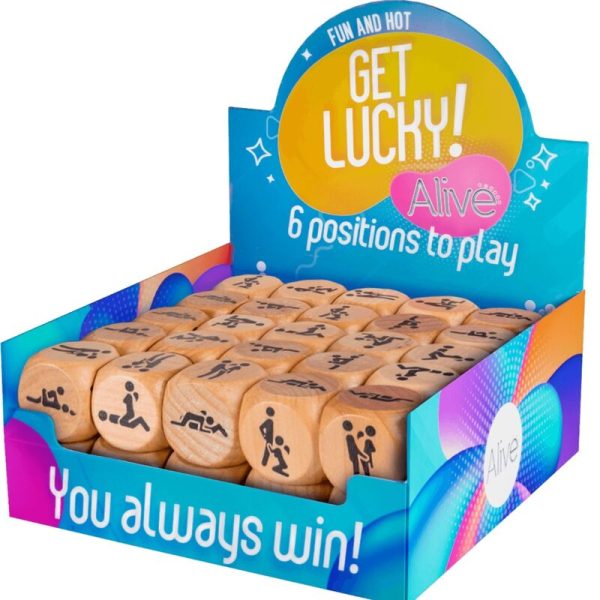 ALIVE - GET LUCKY CAJA DADO 6 POSICIONES 50 UNIDADES - Imagen 2