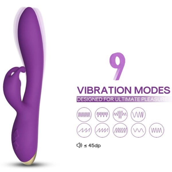 ARMONY - BONNIE VIBRADOR RABBIT VIOLETA - Imagen 2