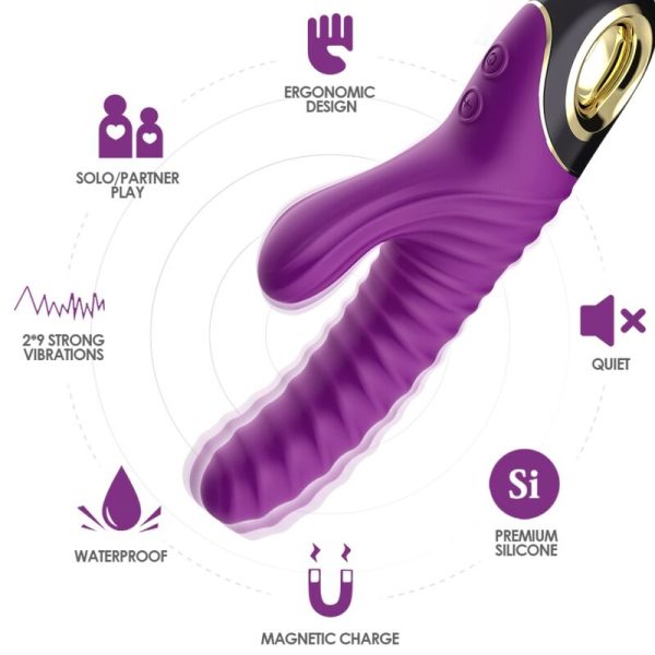 ARMONY - ETERNITY VIBRADOR SILICONA VIOLETA - Imagen 2
