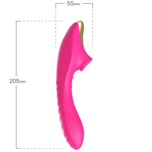 ARMONY - DUDU SUCCIONADOR CLITORIS FUCSIA - Imagen 2