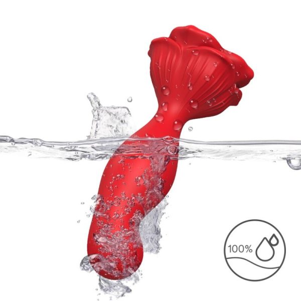 ARMONY - ROSA VIBRADOR & PLUG ANAL CONTROL REMOTO ROJO - Imagen 2
