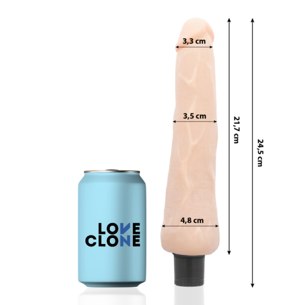 SELF LUBRICATION VIBRADOR 24.5 CM -O- 3.5 CM - Imagen 2