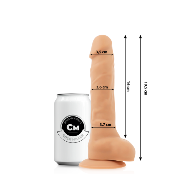 SILICONA DENSITY ARTICULABLE COCKSIL 19.5 CM - Imagen 2
