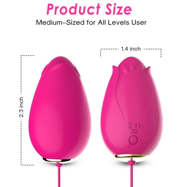 ARMONY - MANDALA HUEVO VIBRADOR PUNTO G CONTROL REMOTO FUCSIA - Imagen 2