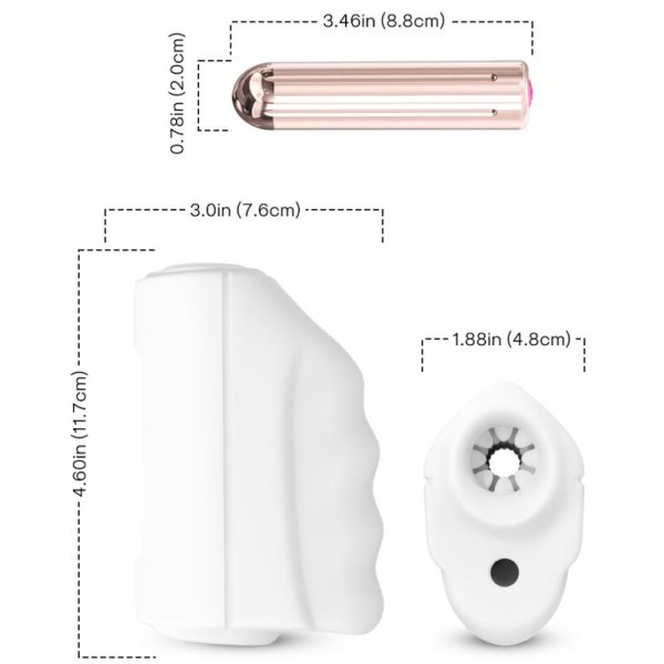 ARMONY - MASTER MASTURBATOR & VIBRADOR BLANCO - Imagen 2