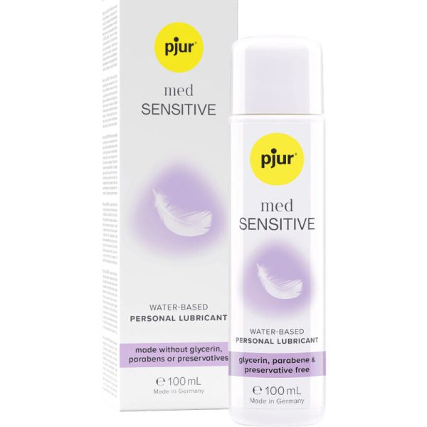 PJUR - MED SENSITIVE GLIDE LUBRICANTE BASE AGUA 100 ML - Imagen 2