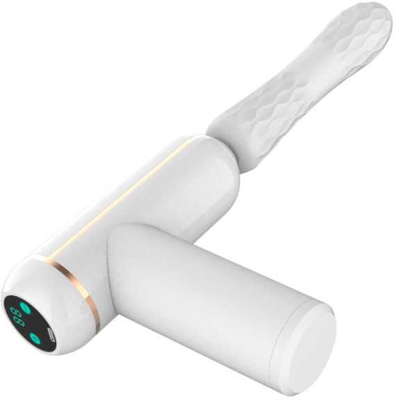 ARMONY - FKING MACHINE VIBRADOR AJUSTABLE & AUTOMATICO BLANCO - Imagen 2