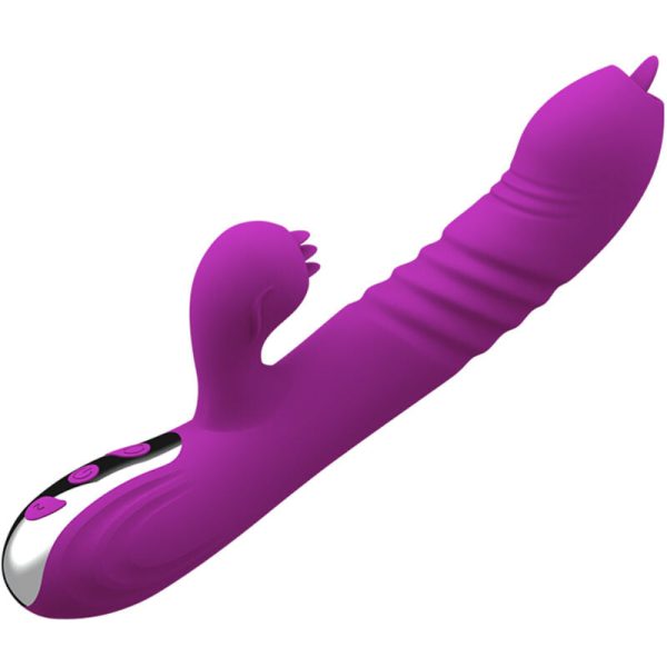 ARMONY - FAIRY VIBRADOR MULTIFUNCION DOBLE LENGUA EFECTO CALOR VIOLETA - Imagen 2
