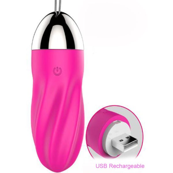 ARMONY - SWEETY HUEVO VIBRADOR ESPIRAL CONTROL REMOTO ROSA - Imagen 2