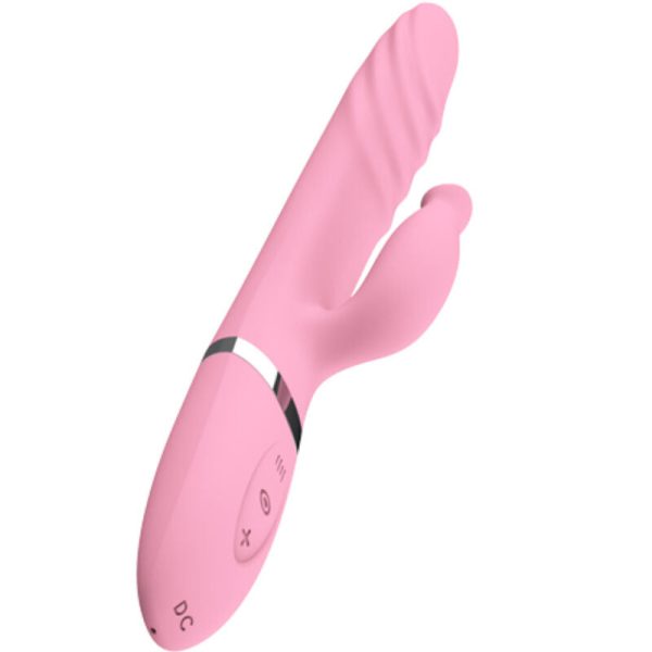 ARMONY - VIBRADOR & THRUSTING CON LENGUA EFECTO CALOR ROSA - Imagen 2