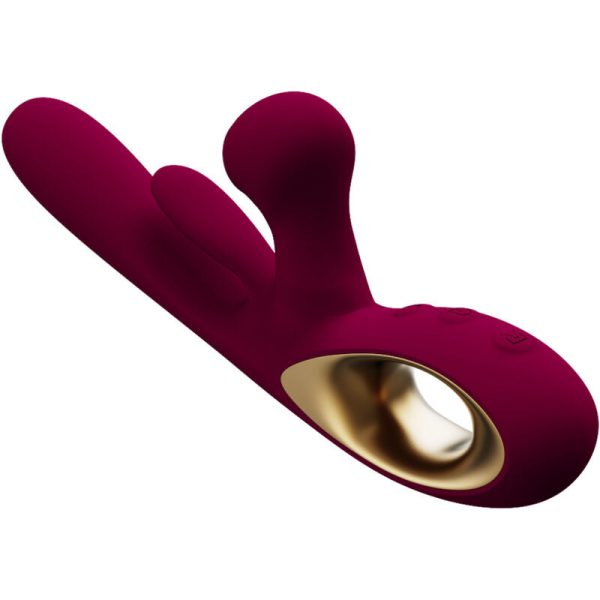 ARMONY - IMPACT SWING VIBRADOR & ESTIMULADOR DUAL MODELO 1 BURDEOS - Imagen 2