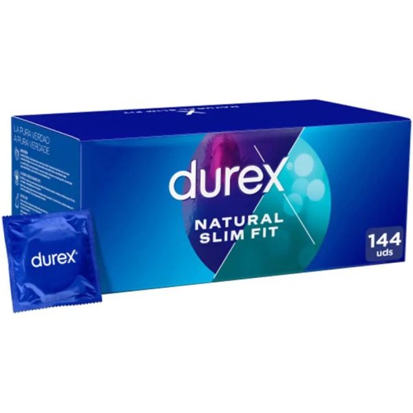 DUREX - NATURAL SLIM FIT BASIC 144 UNIDADES - Imagen 2