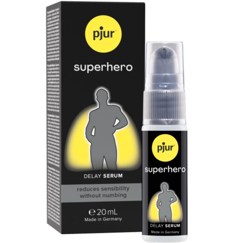 PJUR - SUPERHERO SERUM RETARDANTE CONCENTRADO 20 ML - Imagen 2