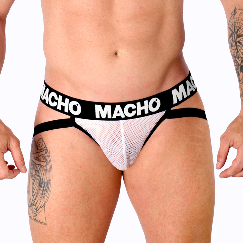 MACHO - MX26X1 JOCK REJILLA BLANCO S - Imagen 2