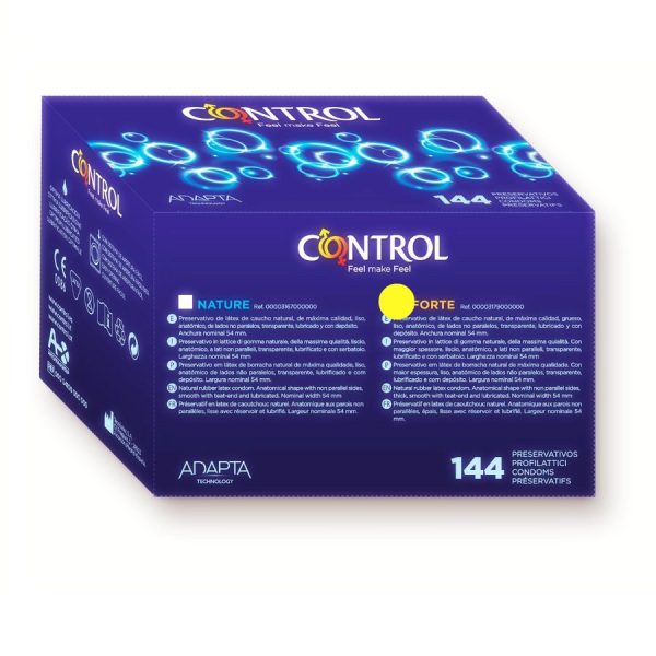 CONTROL - ADAPTA FORTE CAJA PRESERVATIVOS 144 UNIDADES - Imagen 2