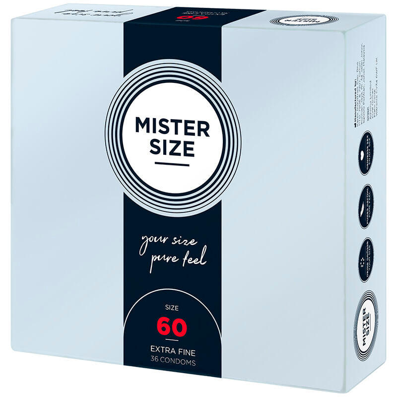MISTER SIZE - PRESERVATIVOS TALLA XL 60 MM (36 UNIDADES) - Imagen 2