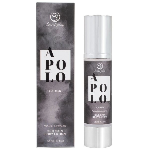 SECRETPLAY - APOLO LOCION PIEL DE SEDA PARA HOMBRES 50 ML - Imagen 2