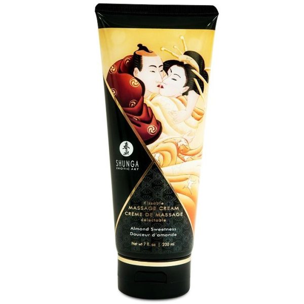 SHUNGA - CREMA MASAJE ALMENDRA DULCE 200 ML - Imagen 2