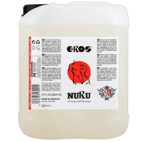 EROS - NURU ACEITE MASAJE RICO EN MINERALES 5000 ML - Imagen 2