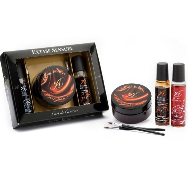 EXTASE SENSUAL - KIT COFRE CHOCOLATE AFRODISIACO - Imagen 2