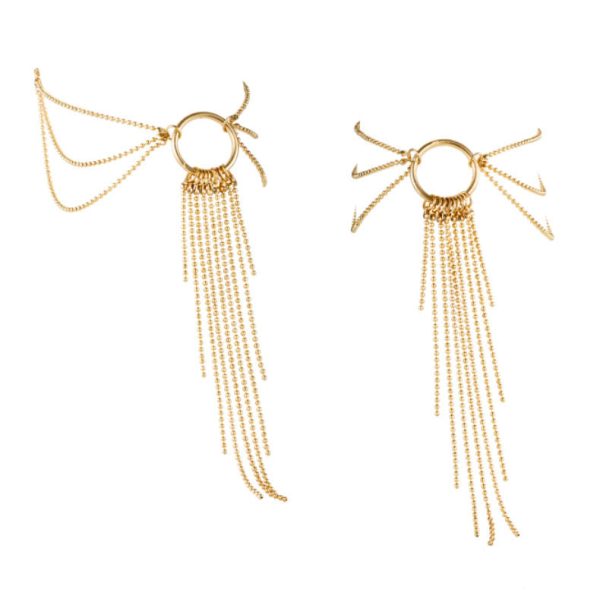 PULSERAS PARA LOS PIES DORADO - Imagen 2