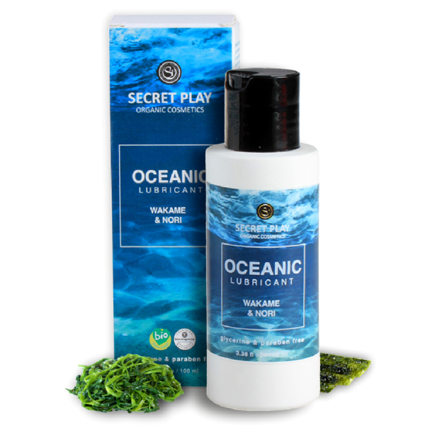 SECRETPLAY - LUBRICANTE ORGANICO OCEANIC 100ML - Imagen 2