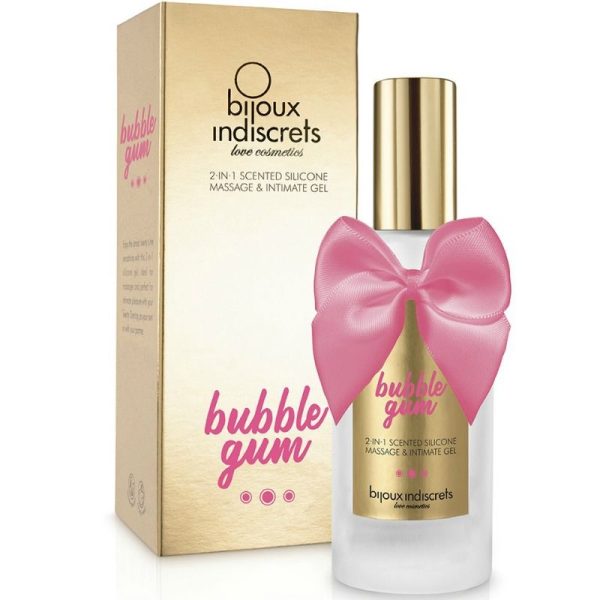 BUBBLE GUM GEL 2 EN 1 SILICONA CHICLE DE FRESA 100 ML - Imagen 2
