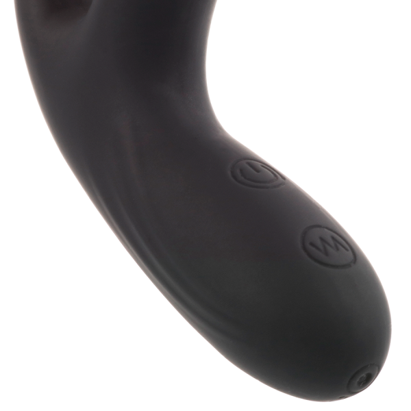 ANAL MASAJEADOR NEGRO CON VIBRACIÓN - Imagen 2
