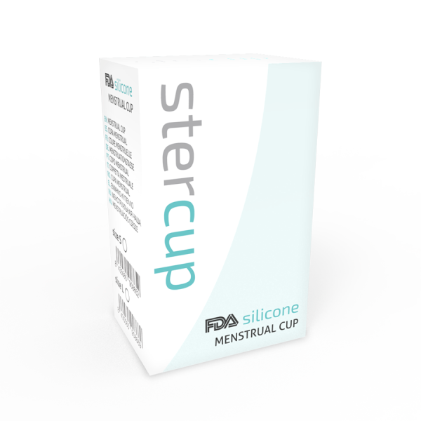 STERCUP - COPA MENSTRUAL FDA SILICONA LILA - TALLA S - Imagen 2