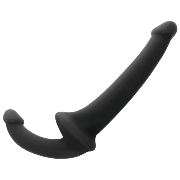 DILDO CON ARNÉS SIN SUJECCIÓN NEGRO - Imagen 2
