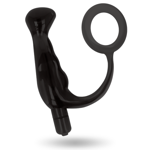 VIBRADOR PROSTTICO NEGRO 10 CM