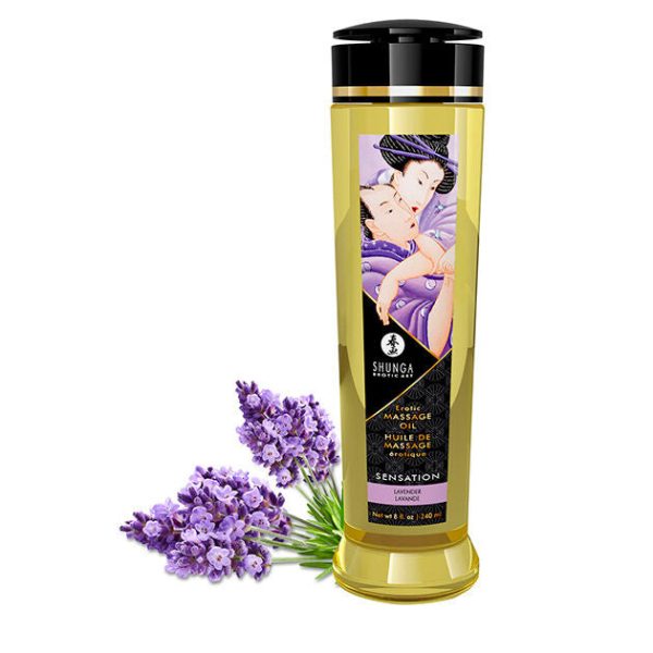 SHUNGA - ACEITE DE MASAJE EROTICO SENSACION 240 ML - Imagen 2